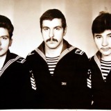 Анвар, Рашид и Леха 1982 год (фото из архива VK Алексей Губин)